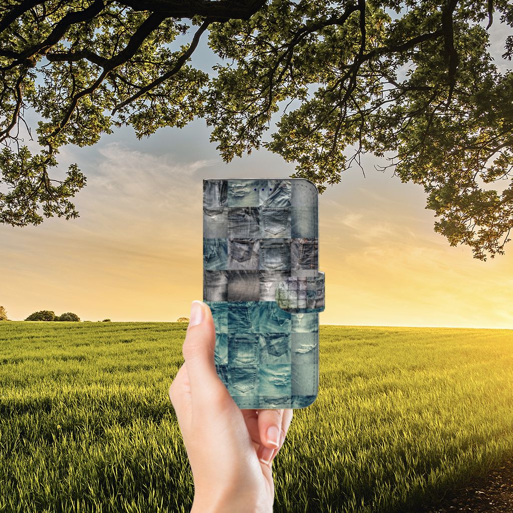 Wallet Case met Pasjes OnePlus Nord CE 2 Spijkerbroeken