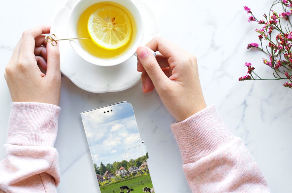 Samsung Galaxy S9 Plus Telefoonhoesje met Pasjes Koeien