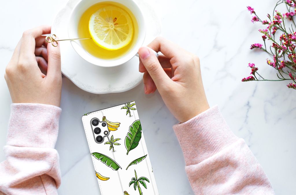 Samsung Galaxy A32 4G | A32 5G Enterprise Editie Smart Cover Banana Tree - B2C Telecom
