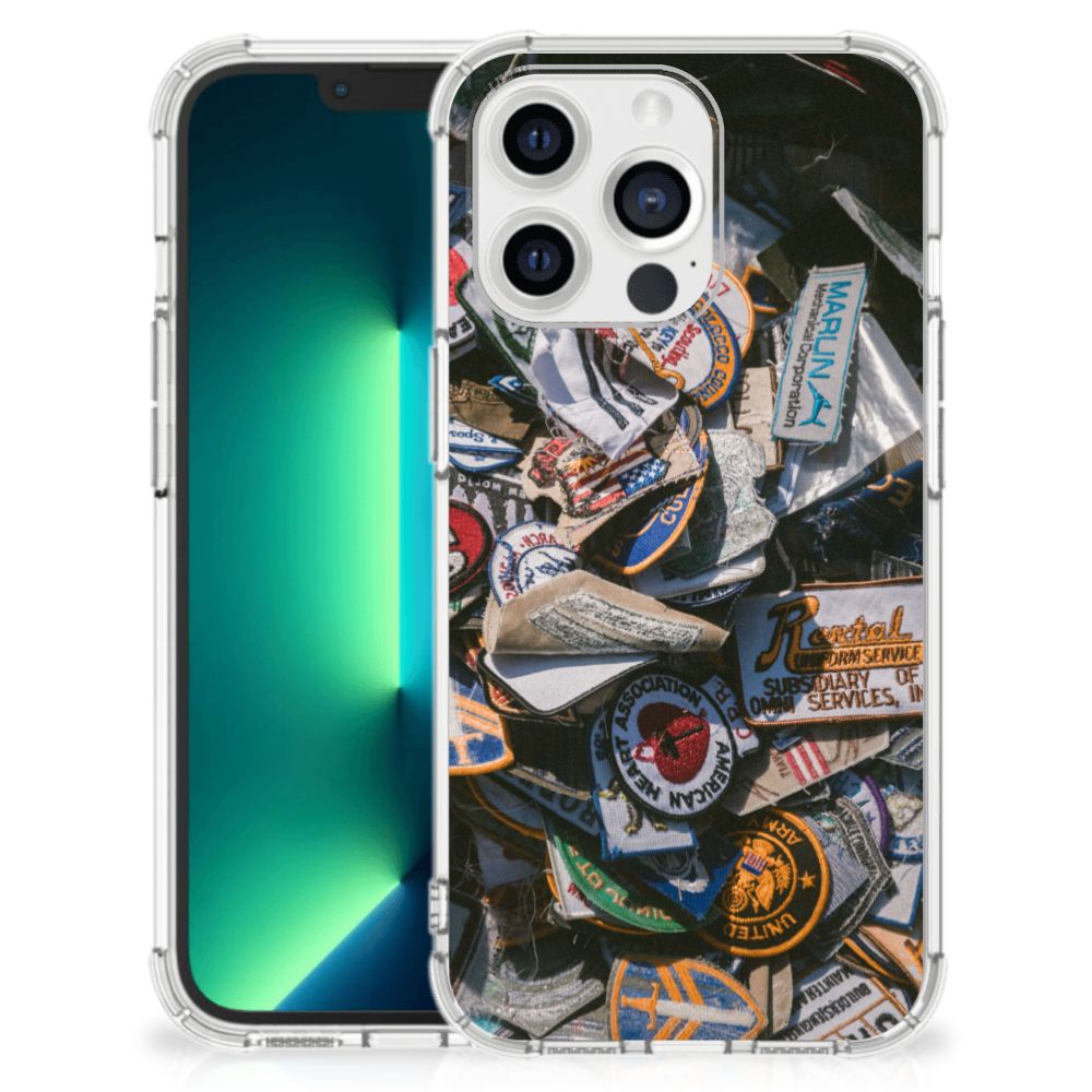 iPhone 13 Pro Max Anti-shock Hoesje met foto Badges - B2C Telecom