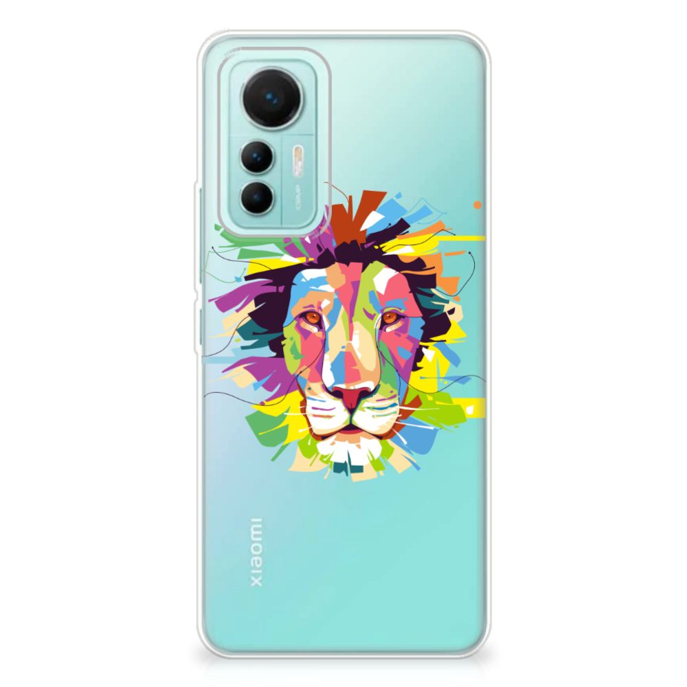 Xiaomi 12 Lite Telefoonhoesje met Naam Lion Color B2C Telecom