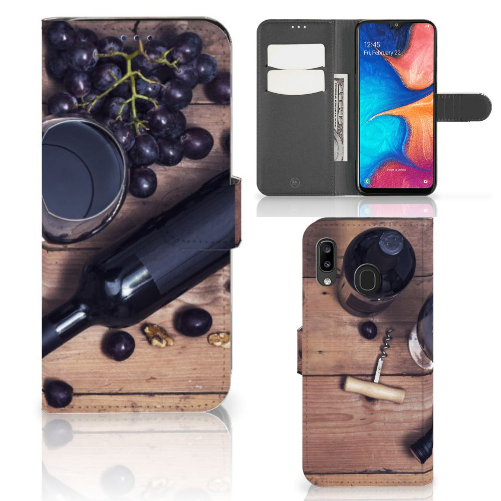 Samsung Galaxy A30 Book Cover Wijn