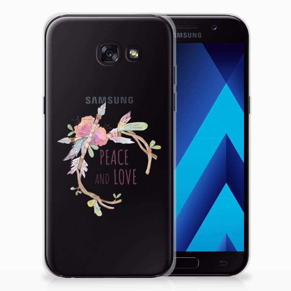 Samsung Galaxy A5 2017 Telefoonhoesje met Naam Boho Text
