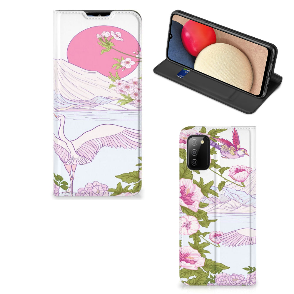 Samsung Galaxy M02s | A02s Hoesje maken Bird Standing