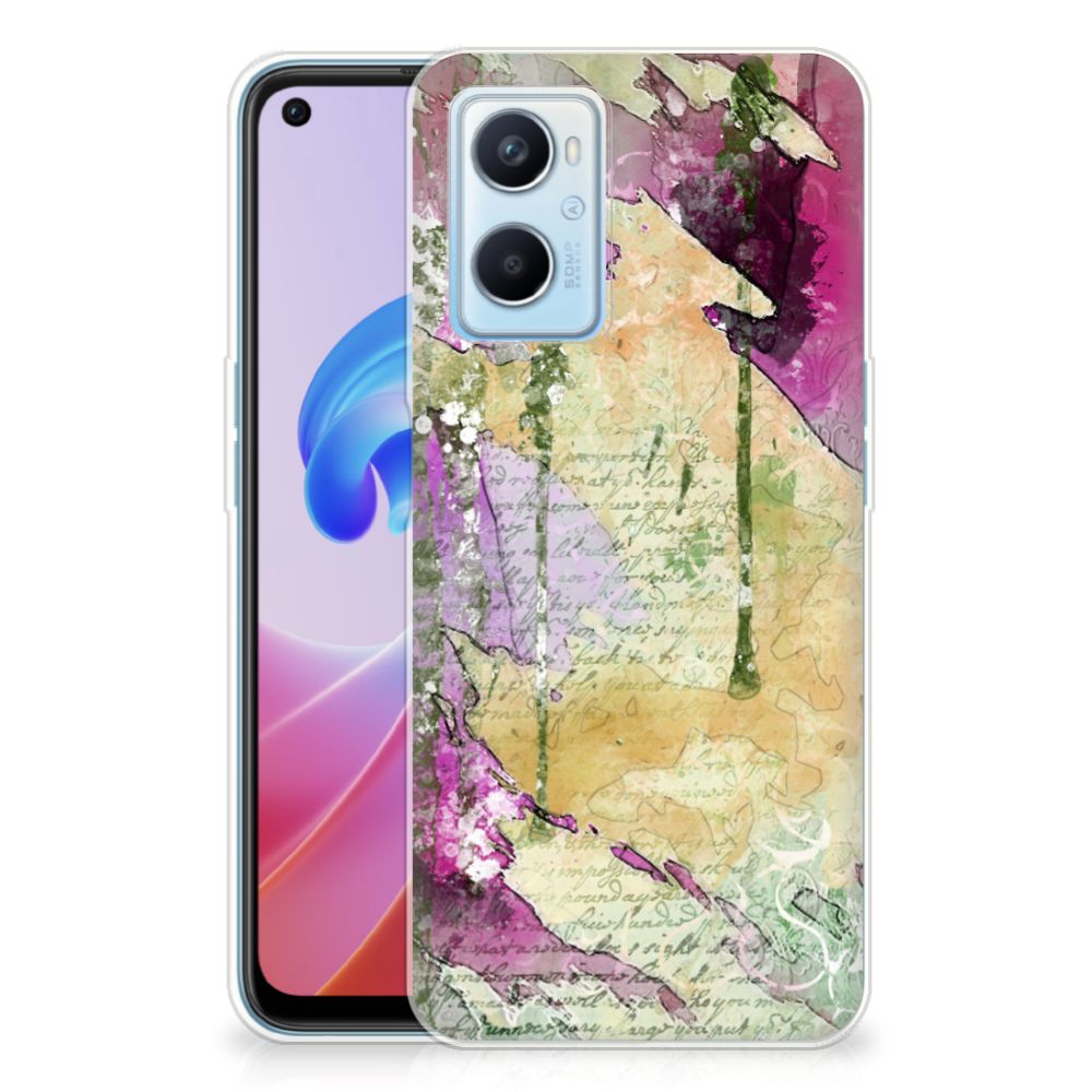 Hoesje maken OPPO A96 | OPPO A76 Letter Painting B2C Telecom