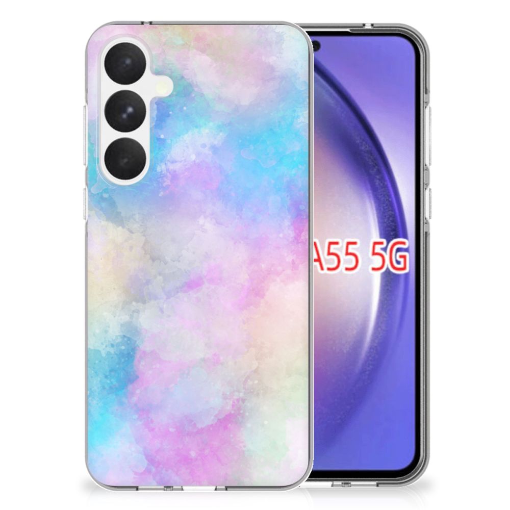 Hoesje maken Samsung Galaxy A55 Watercolor Light