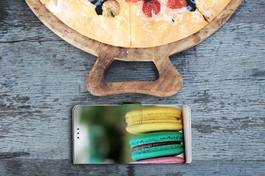 OnePlus 9 Pro Book Cover Macarons