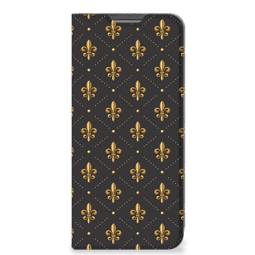 OPPO A96 | A76 Hoesje met Magneet Franse Lelie - B2C Telecom