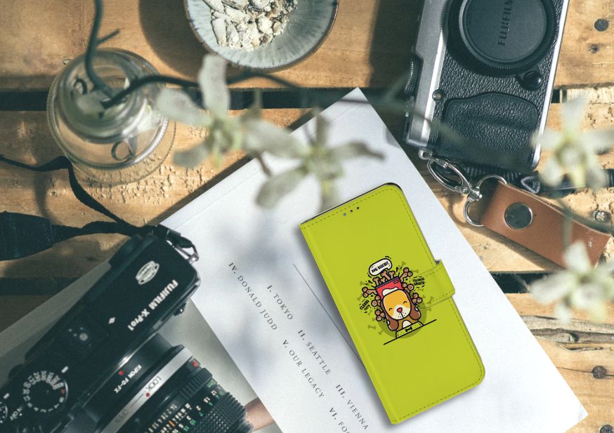 Samsung Galaxy A20s Leuk Hoesje Doggy Biscuit