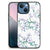 Apple iPhone 13 mini Uniek Bloemen Hoesje Blossom White
