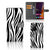 Samsung Galaxy Note20 Ultra Telefoonhoesje met Pasjes Zebra