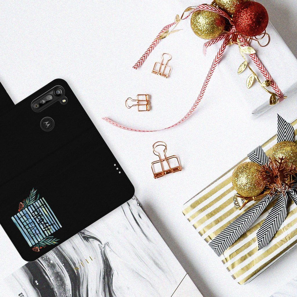 Motorola G8 Power Leuk Hoesje Boho Beach