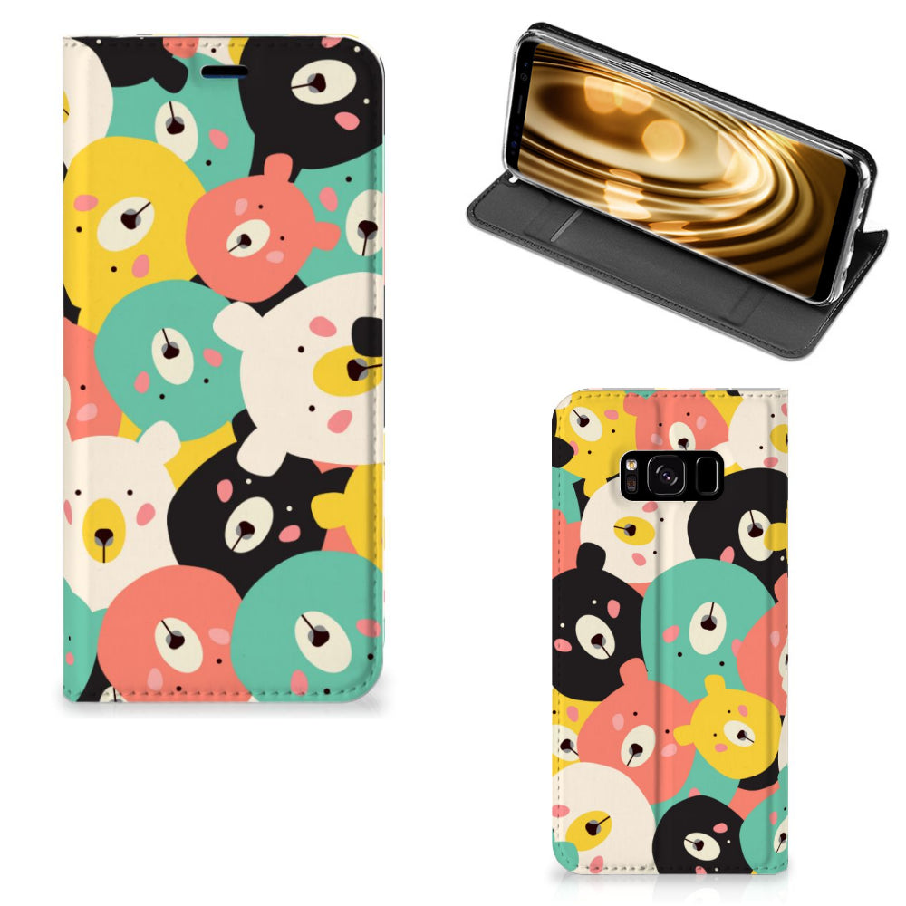 Samsung Galaxy S8 Magnet Case Bears