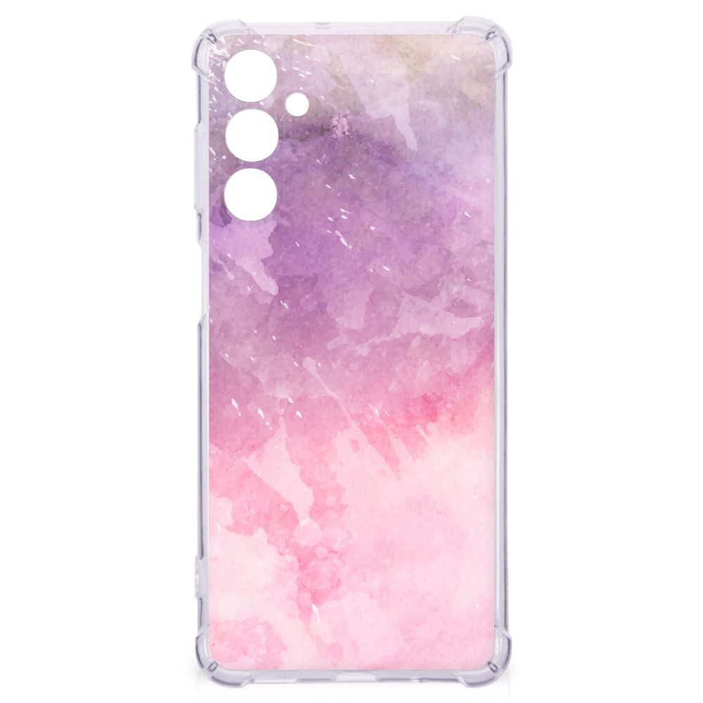 Back Cover Samsung Galaxy M54 Pink Purple Paint B2C Telecom