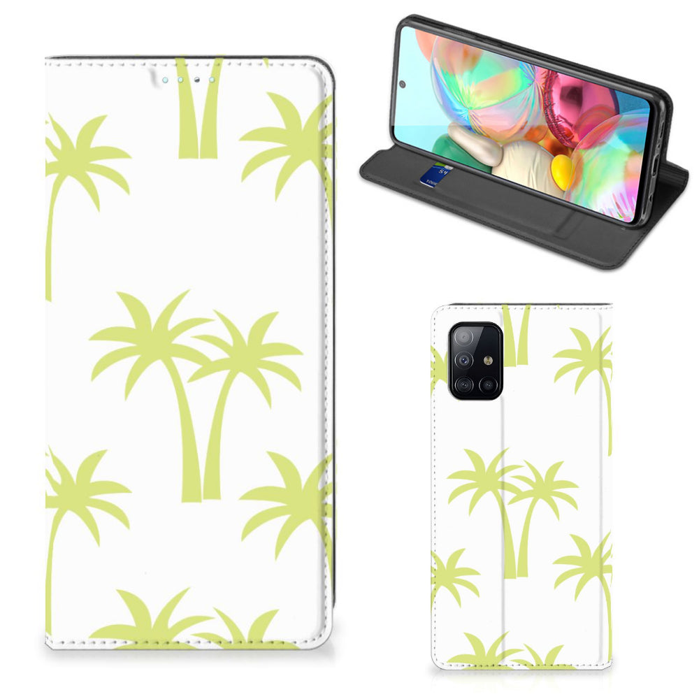 Samsung Galaxy A71 Smart Cover Palmtrees