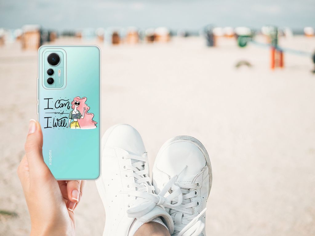 Xiaomi 12 Lite Telefoonhoesje met Naam i Can