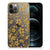 iPhone 12 Pro Max TPU Case Gouden Bloemen B2C Telecom