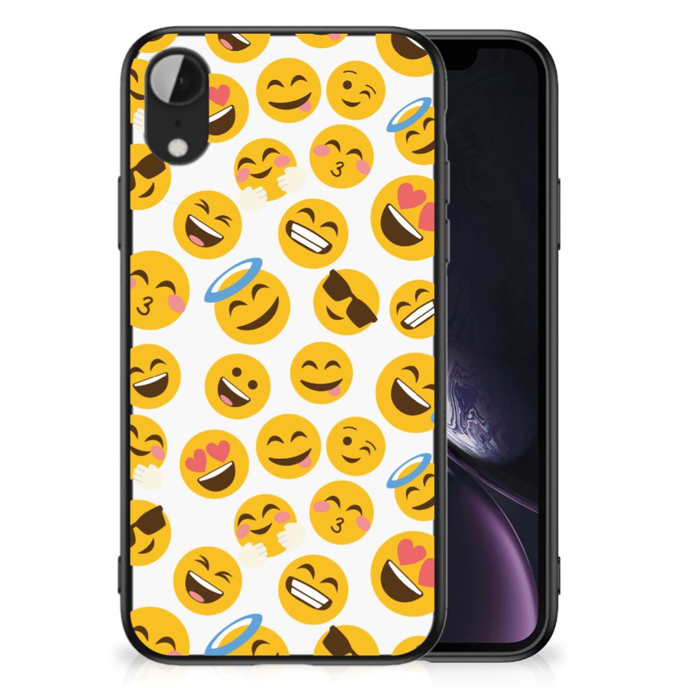 Apple iPhone XR Back Case Emoji