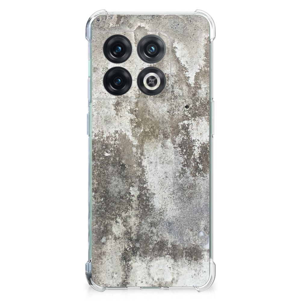 OnePlus 10 Pro Anti-Shock Hoesje Beton Print