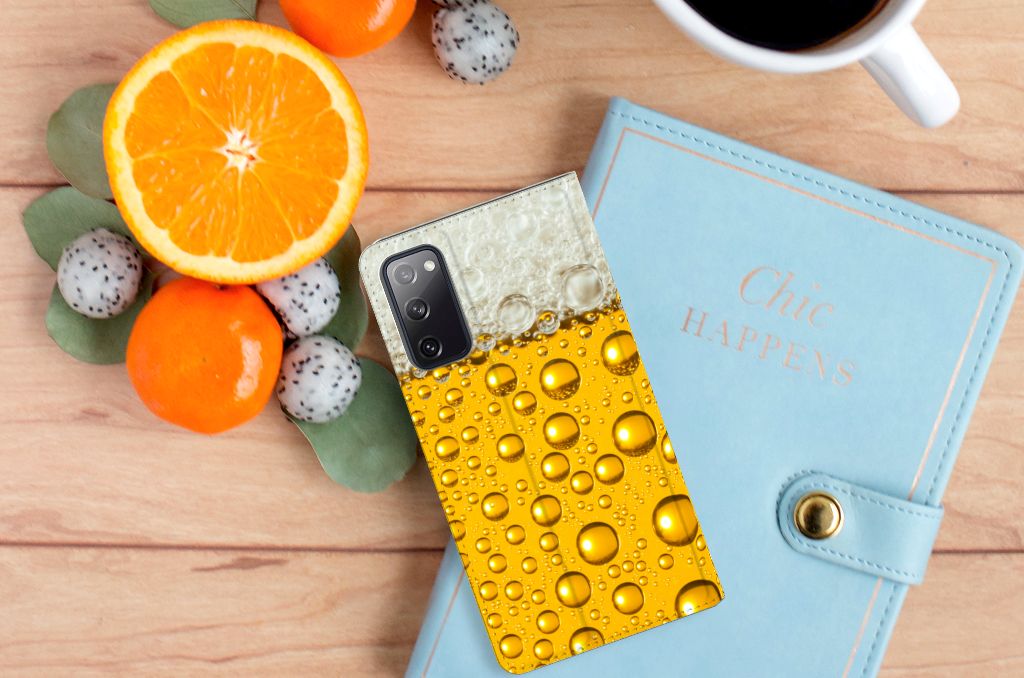 Samsung Galaxy S20 FE Flip Style Cover Bier - B2C Telecom