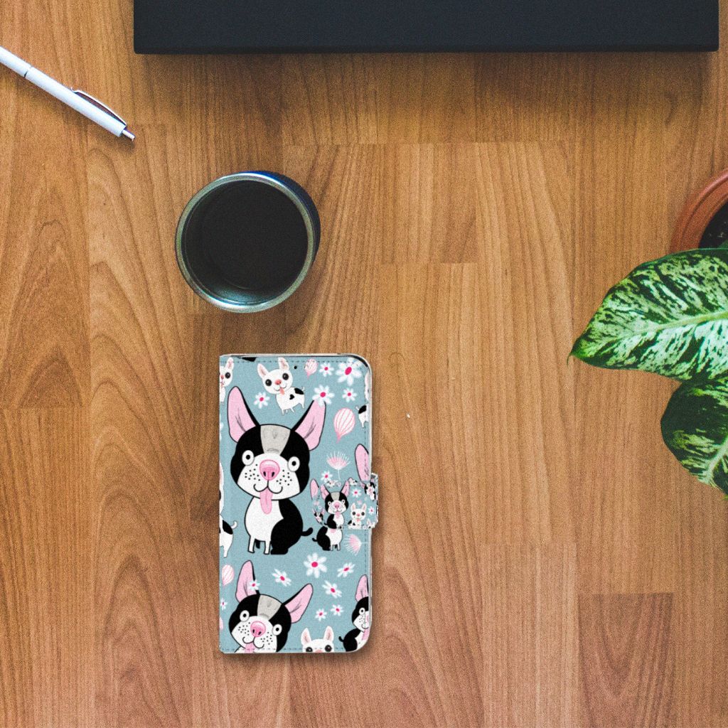 Huawei Y6 (2019) Telefoonhoesje met Pasjes Hondjes
