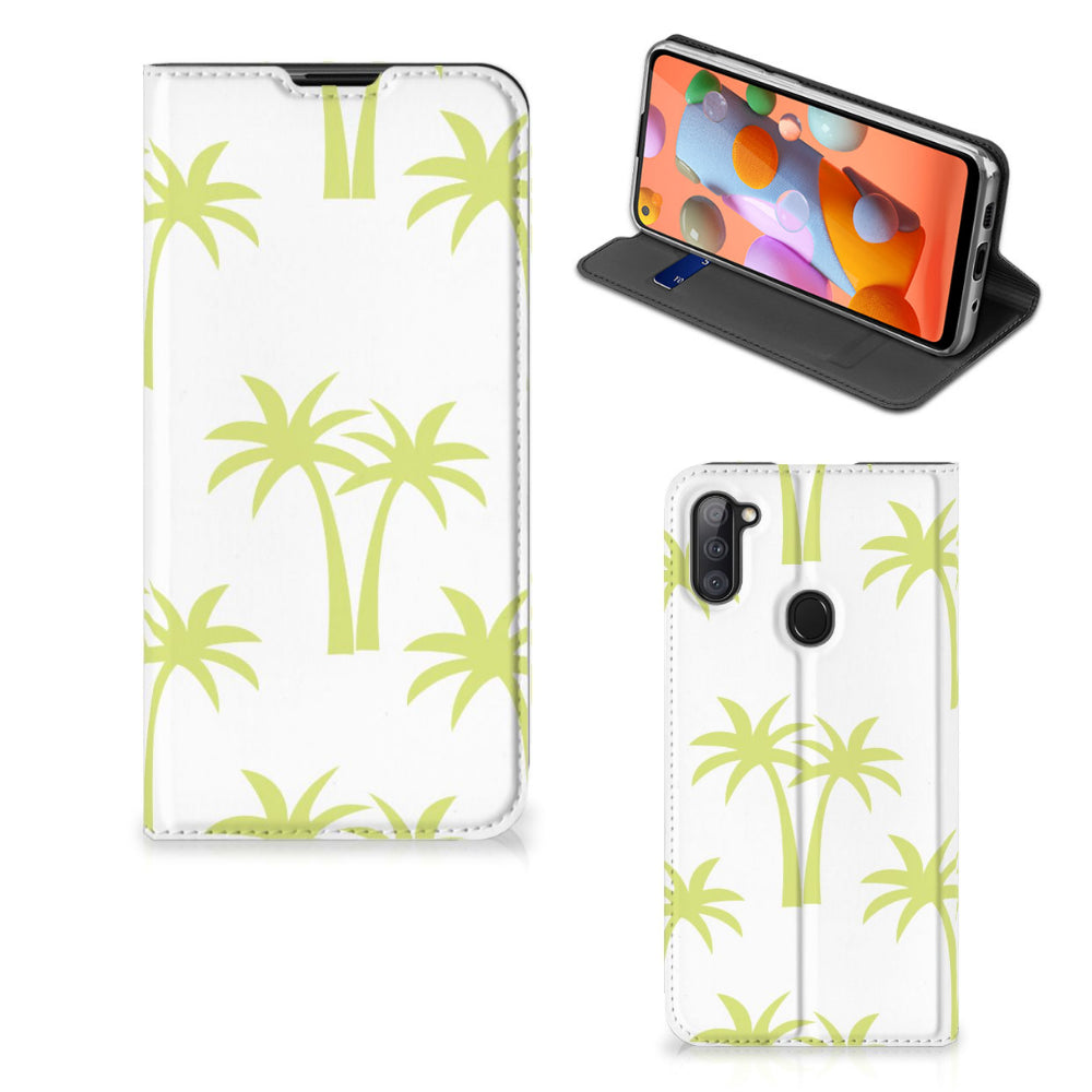 Samsung Galaxy M11 | A11 Smart Cover Palmtrees