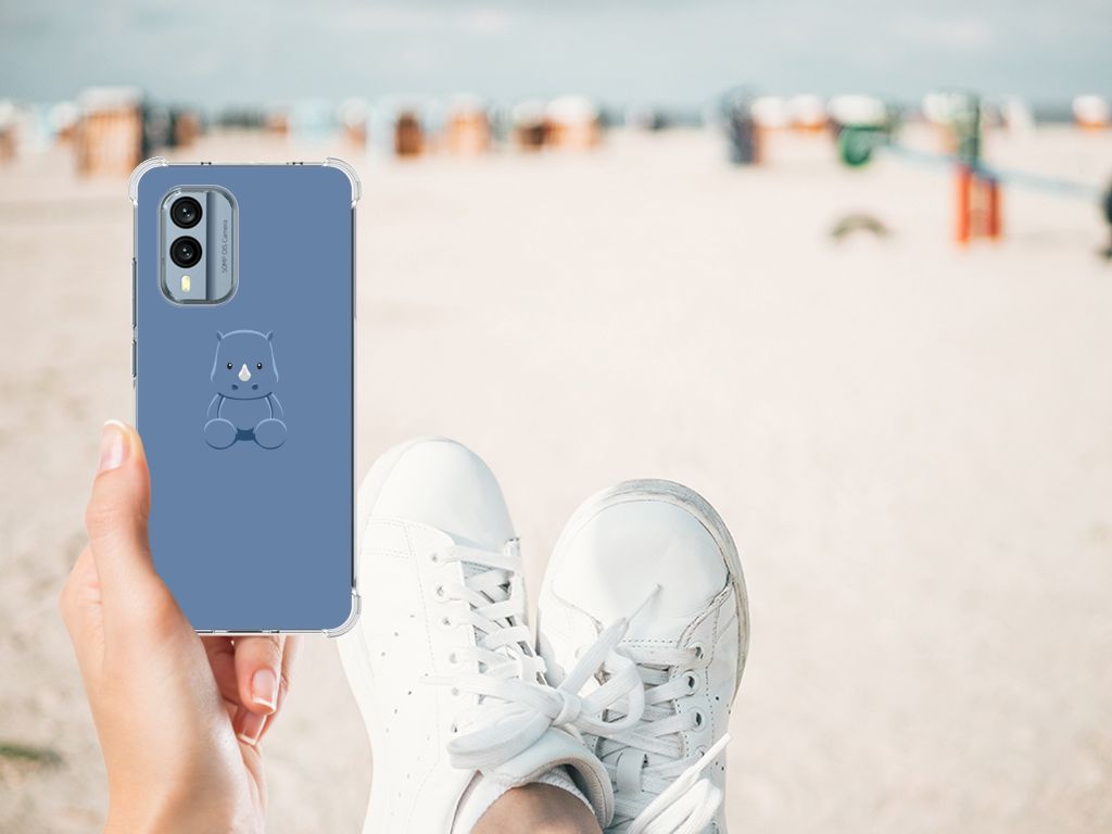 Nokia X30 Stevig Bumper Hoesje Baby Rhino B2C Telecom