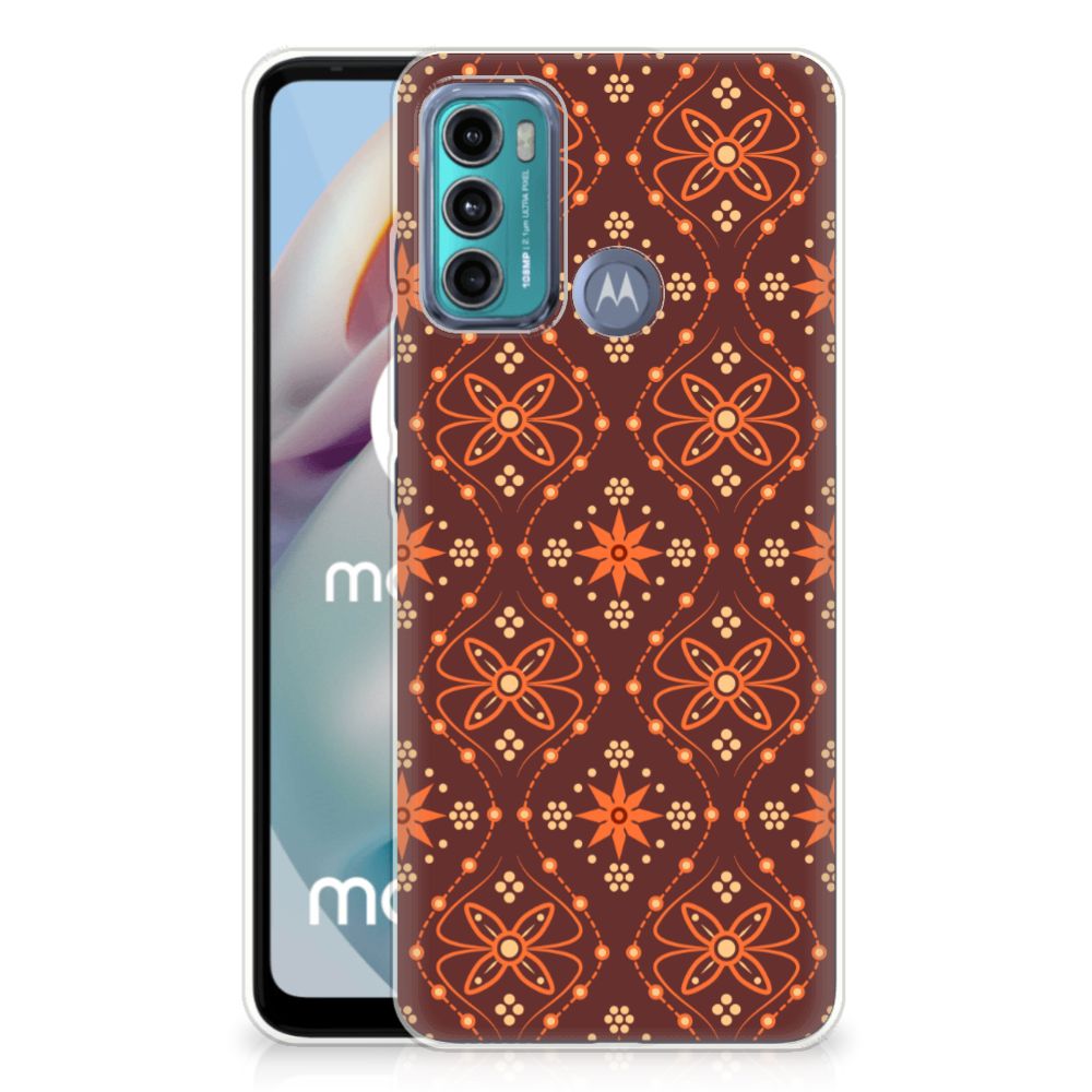 Motorola Moto G60 TPU bumper Batik Brown B2C Telecom