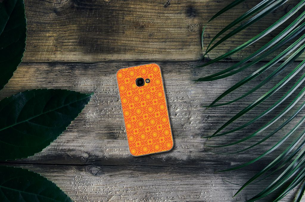 Samsung Galaxy Xcover 4 | Xcover 4s TPU bumper Batik Oranje