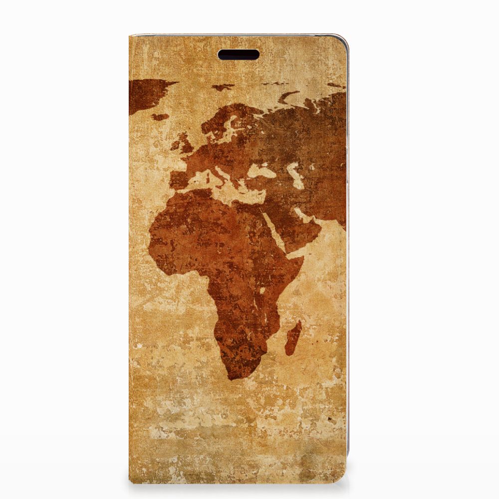 Samsung Galaxy Note 9 Book Cover Wereldkaart