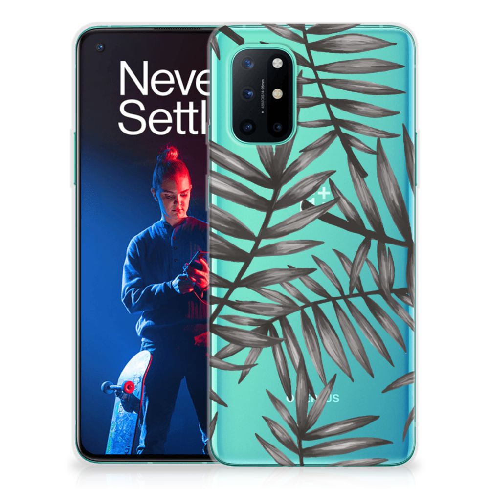 OnePlus 8T TPU Case Leaves Grey