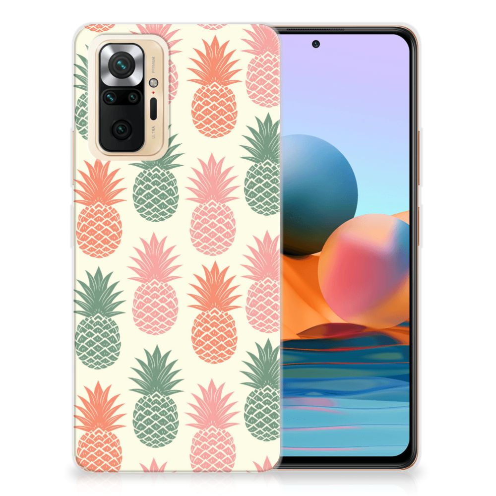 Xiaomi Redmi Note 10 Pro Siliconen Case Ananas B2C Telecom