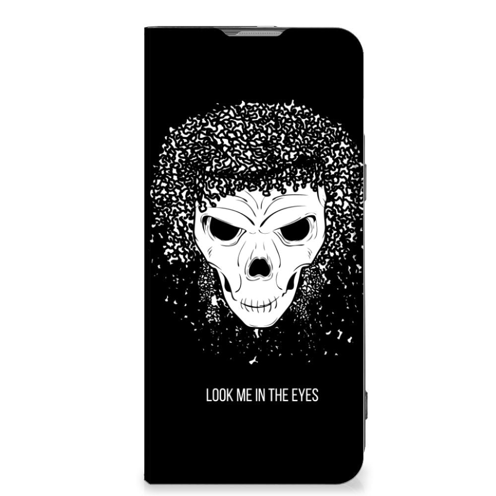 Mobiel BookCase OnePlus Nord 2T Skull Hair - B2C Telecom