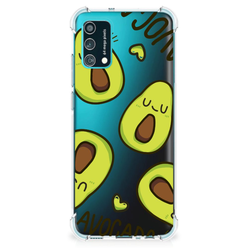 Samsung Galaxy M02s | A02s Stevig Bumper Hoesje Avocado Singing
