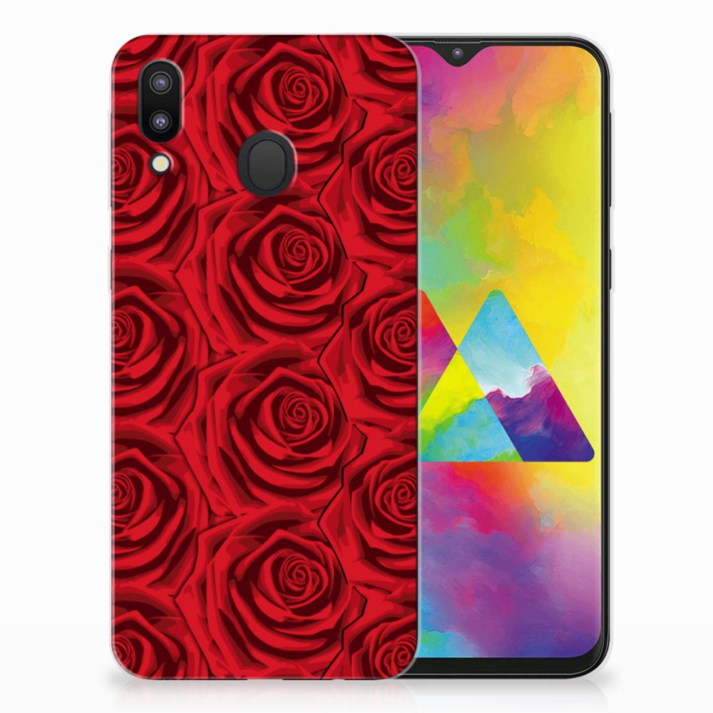 Samsung Galaxy M20 (Power) TPU Case Red Roses