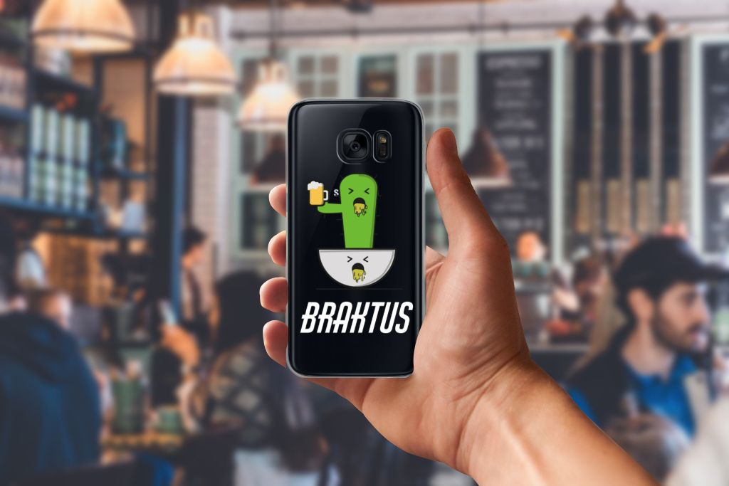 Samsung Galaxy S7 Telefoonhoesje met Naam Braktus