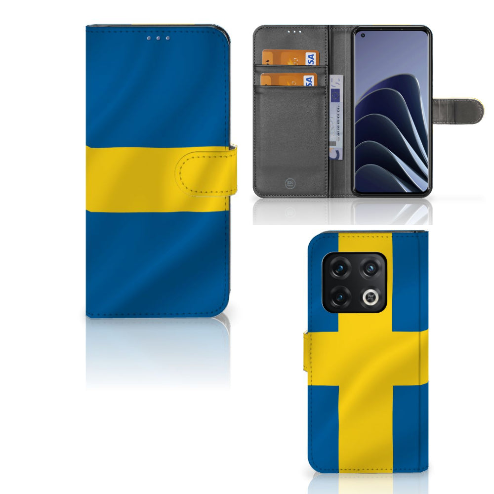 OnePlus 10 Pro Bookstyle Case Zweden