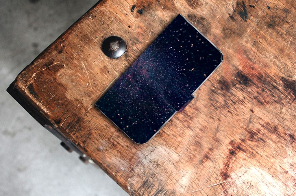 Xiaomi Mi A2 Lite Book Case Stars