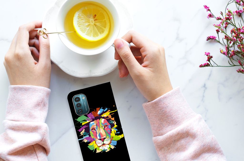 Nokia G11 | G21 Magnet Case Lion Color - B2C Telecom