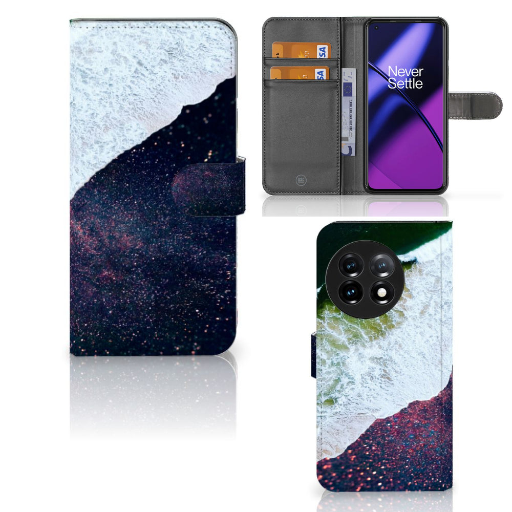 OnePlus 11 Book Case Sea in Space