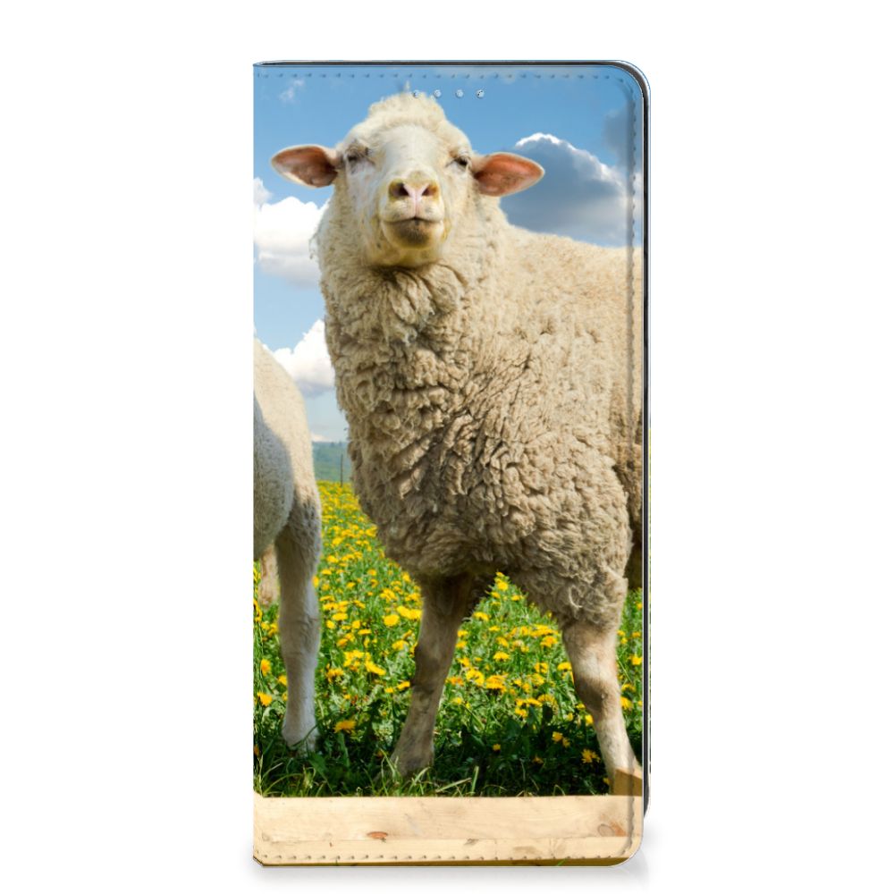 Samsung Galaxy A21s Hoesje maken Schaap en Lammetje - B2C Telecom