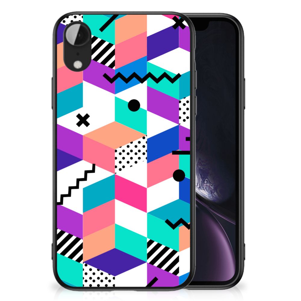 Apple iPhone XR Backcover Blokken Kleurrijk B2C Telecom