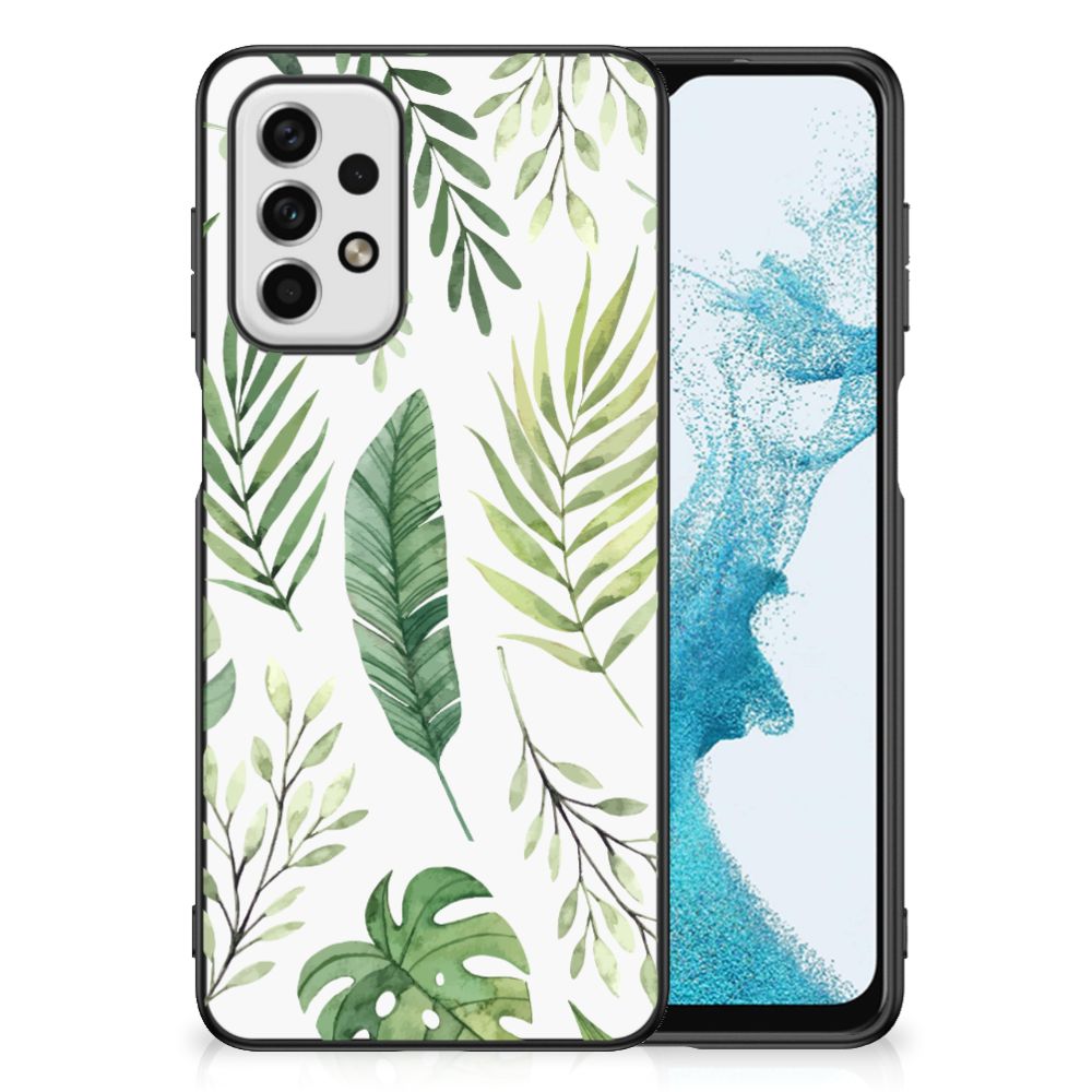 Samsung Galaxy A23 Bloemen Hoesje Leaves B2C Telecom