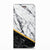 Motorola Moto E5 Play Standcase Marmer Wit Zwart - Origineel Cadeau Man