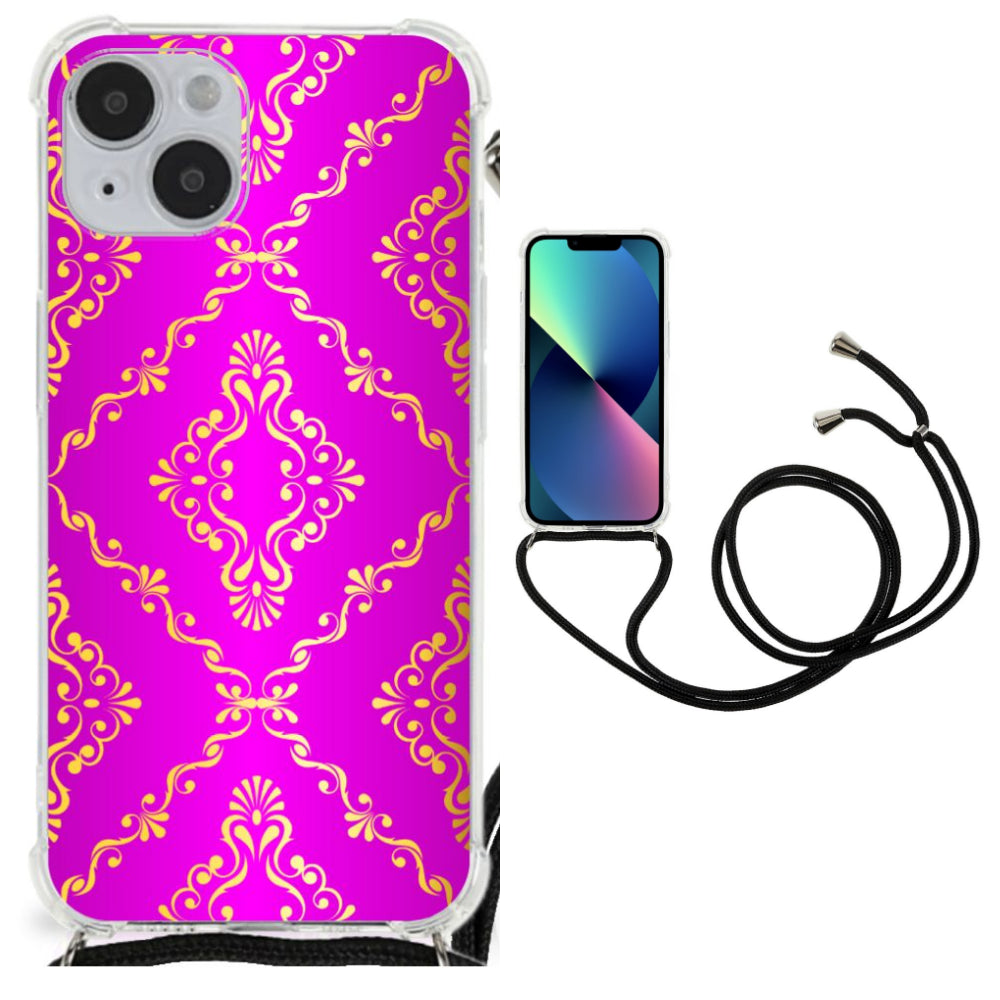 Anti Shock Case iPhone 14 Plus Barok Roze