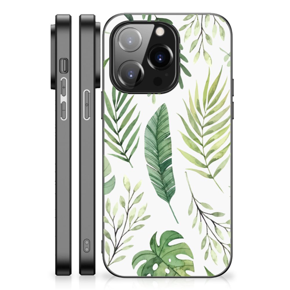 iPhone 14 Pro Bloemen Hoesje Leaves B2C Telecom