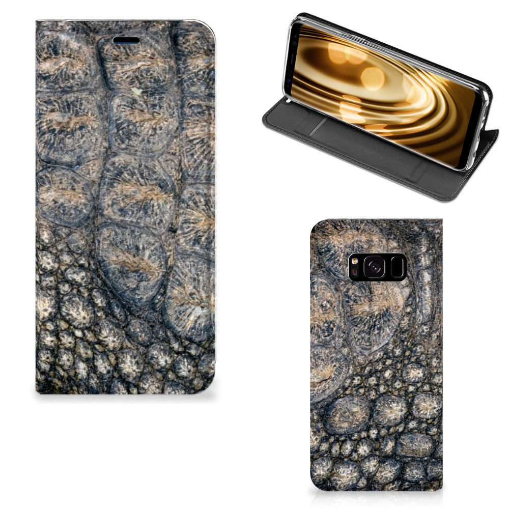 Samsung Galaxy S8 Hoesje maken Krokodillenprint