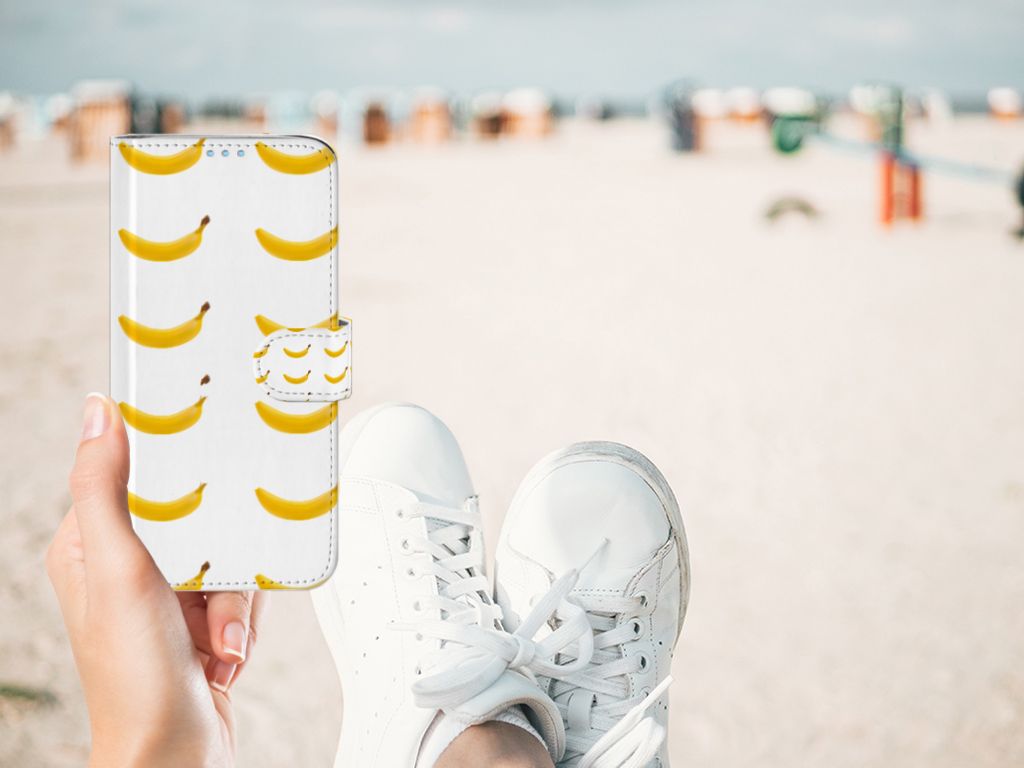 Huawei P40 Lite Book Cover Banana