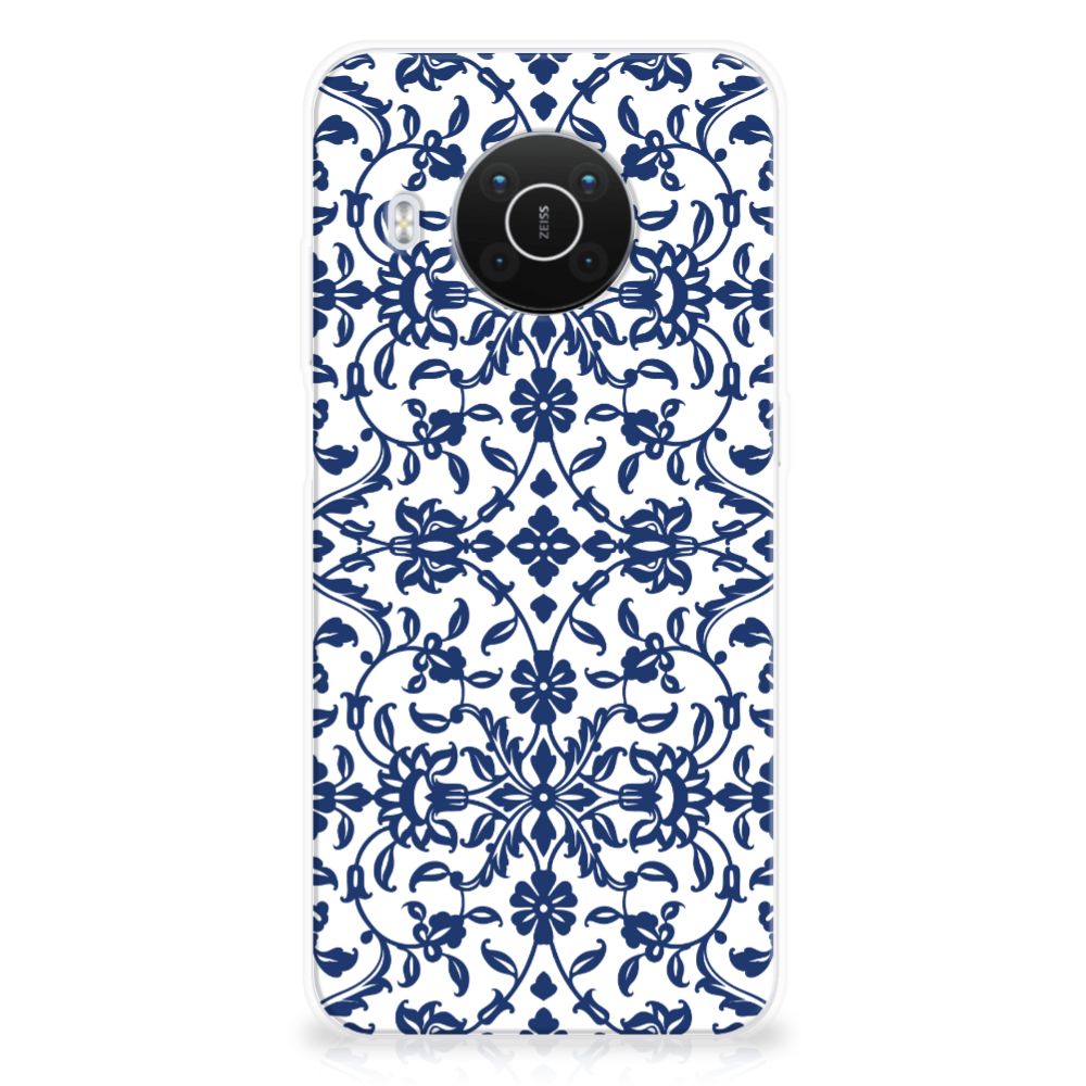 Nokia X10 | X20 TPU Case Flower Blue