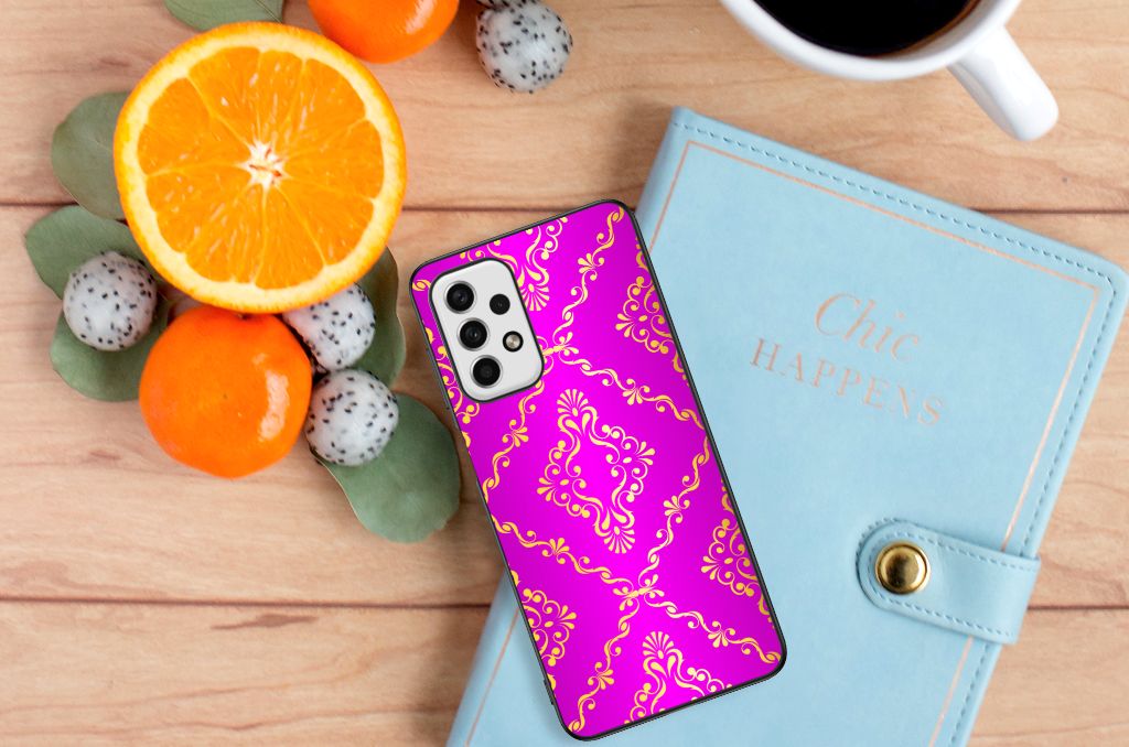 Back Cover Samsung Galaxy A23 Barok Roze B2C Telecom